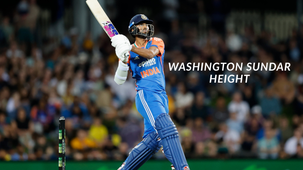Washington Sundar Height