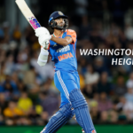 Washington Sundar Height