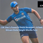 Shivam Dube Height