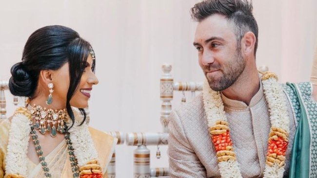 Glenn Maxwell First Wife Photos