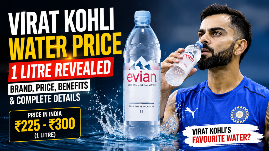 Virat Kohli Water Price 1 Litre