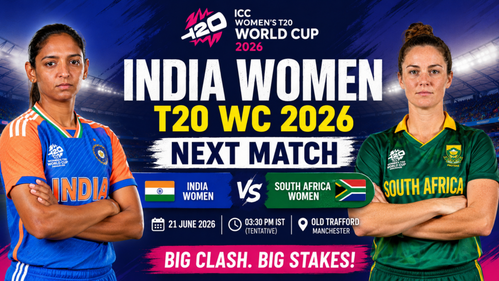 India Women T20 WC 2026 next match