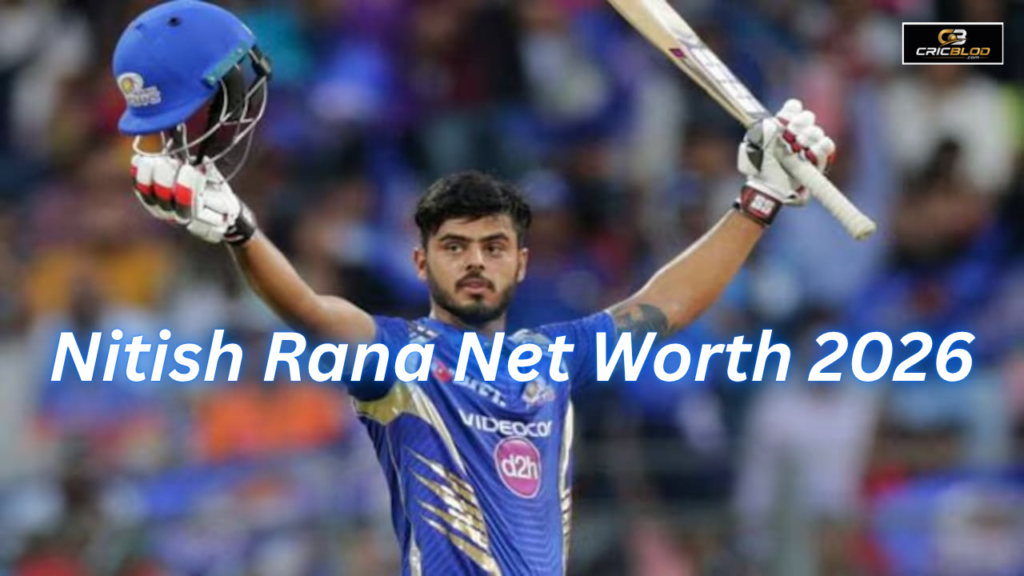 Nitish Rana Net Worth