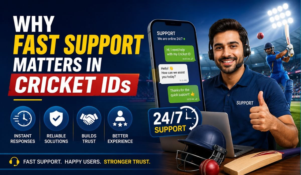 Why Fast Support Matters in Cricket IDs