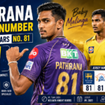 Pathirana Jersey Number