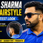 Rohit Sharma New Hairstyle