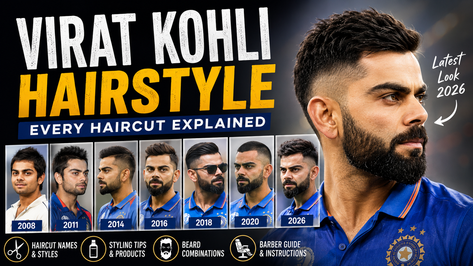 Virat Kohli Hairstyle