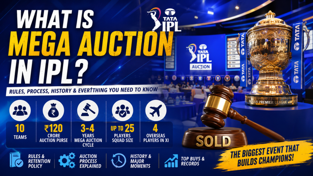 What Is Mega Auction in IPL