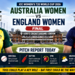 Australia Women vs England Women Final Pitch Report Today