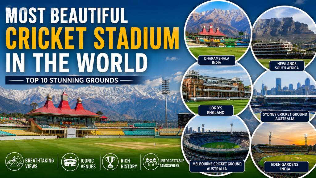 Most Beautiful Cricket Stadium in the World