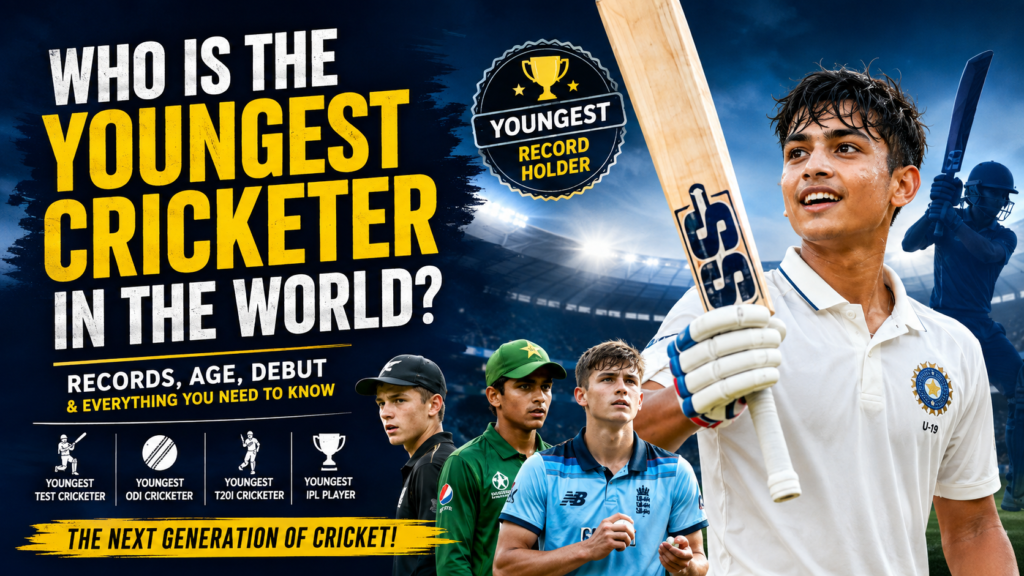 Who Is the Youngest Cricketer in the World