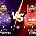 Punjab Kings vs Kolkata Knight Riders Timeline