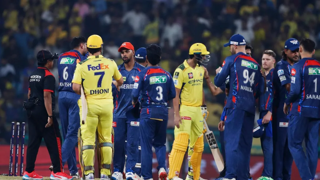 Lucknow Super Giants vs Chennai Super Kings Match Scorecard