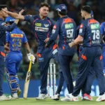Mumbai Indians vs Lucknow Super Giants Timeline