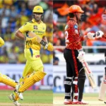 Chennai Super Kings vs Sunrisers Hyderabad Timeline
